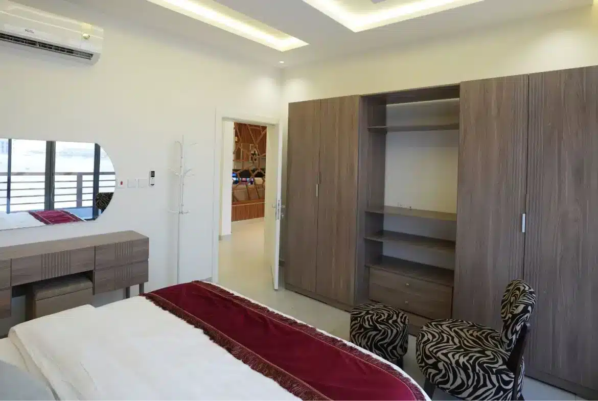 منتجع أجمكان فى الخبر، وحدات فندقية وفلل على الخليج العربي. Ajmkan Resort in Al Khobar, hotel units and villas on the Arabian Gulf.
