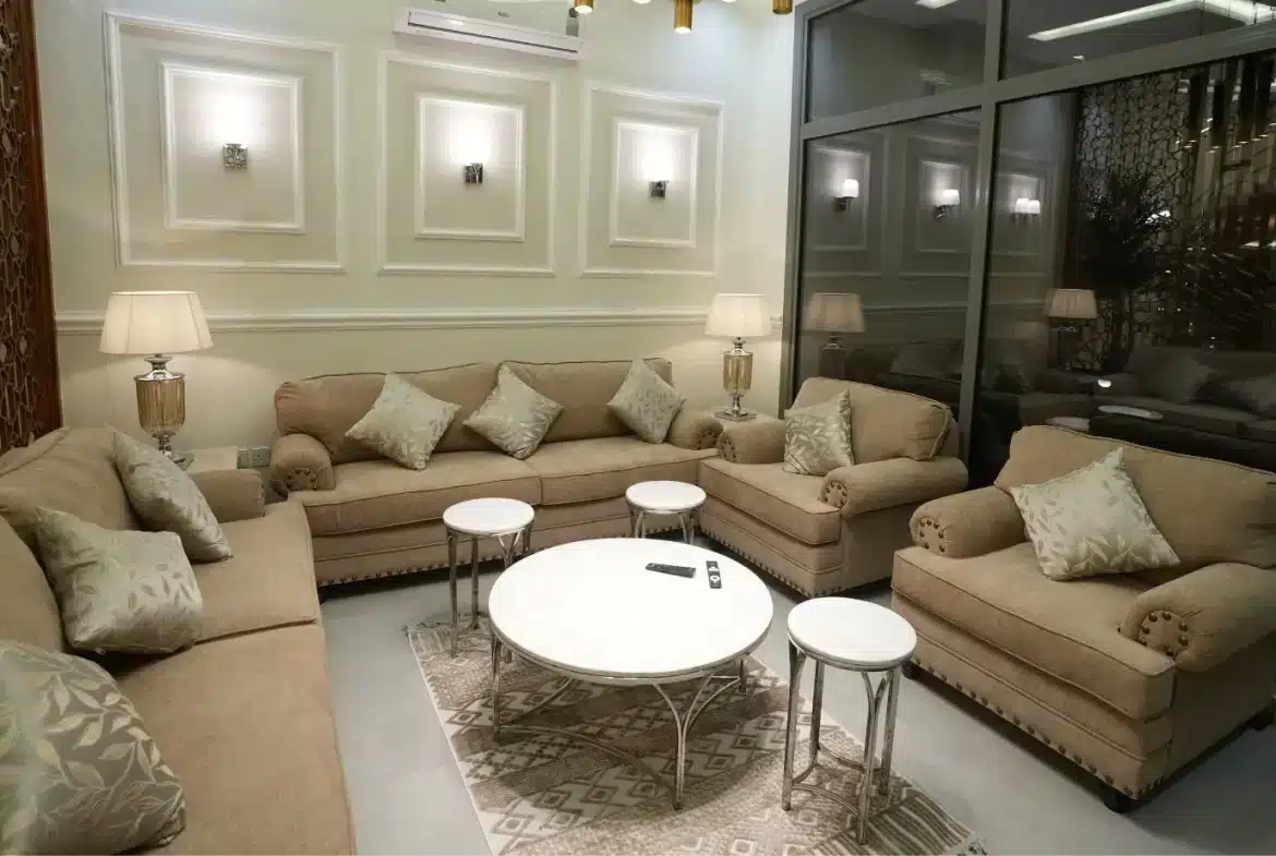 منتجع أجمكان فى الخبر، وحدات فندقية وفلل على الخليج العربي. Ajmkan Resort in Al Khobar, hotel units and villas on the Arabian Gulf.