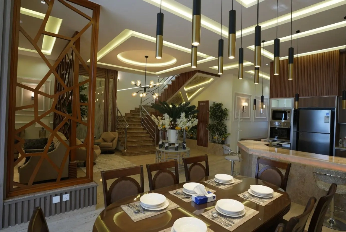 منتجع أجمكان فى الخبر، وحدات فندقية وفلل على الخليج العربي. Ajmkan Resort in Al Khobar, hotel units and villas on the Arabian Gulf.