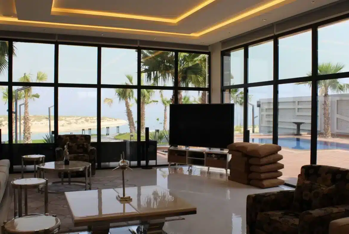 منتجع خليج الدانة فى الخبر، وحدات فندقية على الخليج العربي. Dana Bay Resort in Al-Khobar, hotel units on the Arabian Gulf