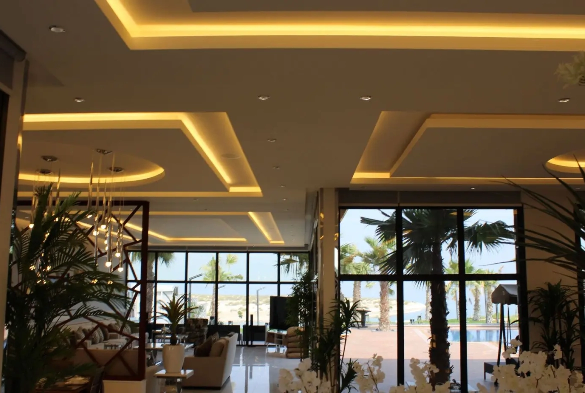 منتجع خليج الدانة فى الخبر، وحدات فندقية على الخليج العربي. Dana Bay Resort in Al-Khobar, hotel units on the Arabian Gulf