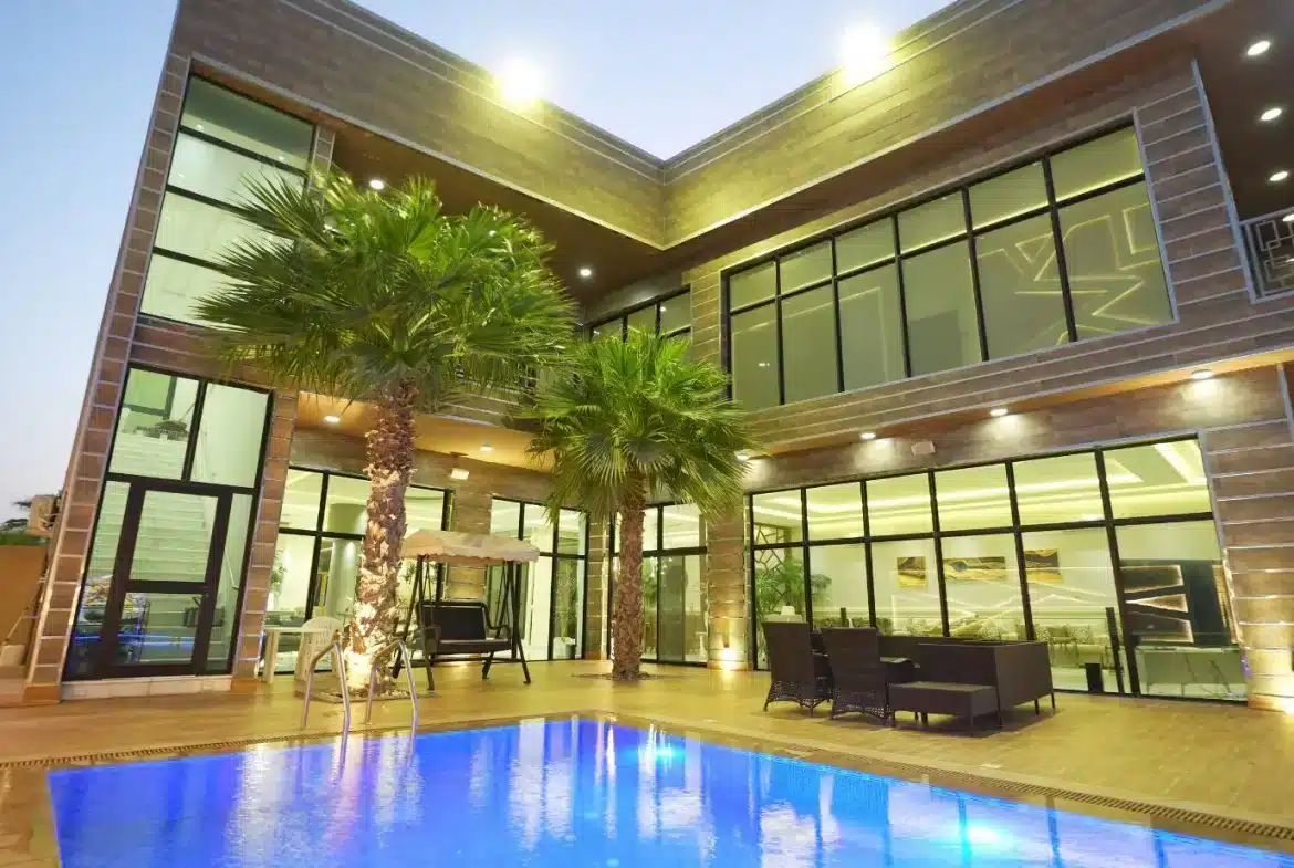 منتجع خليج الدانة فى الخبر، وحدات فندقية على الخليج العربي. Dana Bay Resort in Al-Khobar, hotel units on the Arabian Gulf