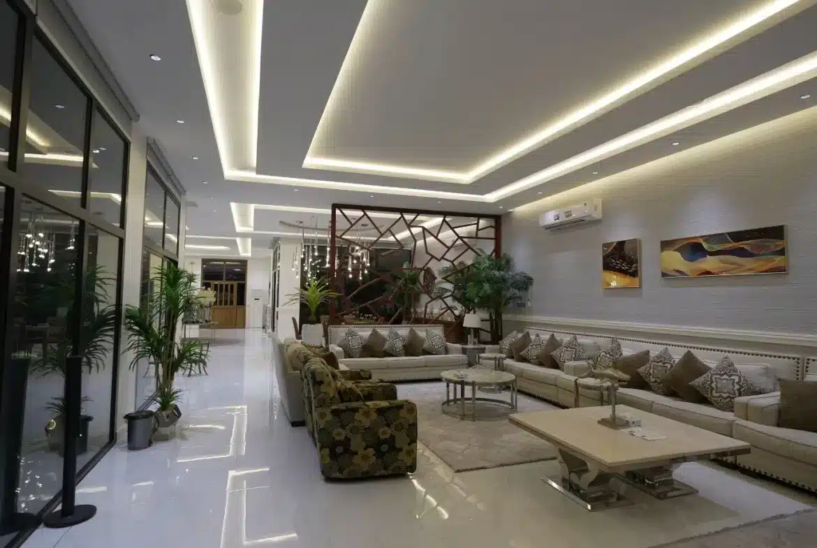 منتجع خليج الدانة فى الخبر، وحدات فندقية على الخليج العربي. Dana Bay Resort in Al-Khobar, hotel units on the Arabian Gulf