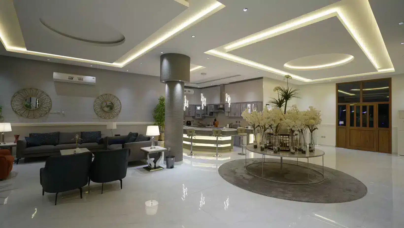 منتجع خليج الدانة فى الخبر، وحدات فندقية على الخليج العربي. Dana Bay Resort in Al-Khobar, hotel units on the Arabian Gulf