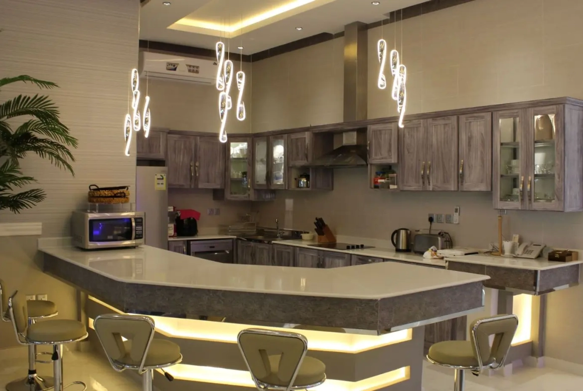 منتجع خليج الدانة فى الخبر، وحدات فندقية على الخليج العربي. Dana Bay Resort in Al-Khobar, hotel units on the Arabian Gulf